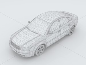 vehicles - mercedes-benz bmw volkswagen audi car 125 3D 모델