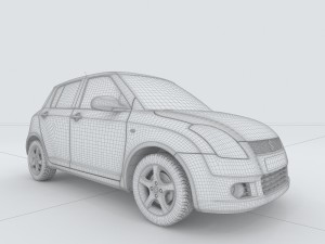 vehicles - mercedes-benz bmw volkswagen audi car 126 3D Model