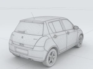 vehicles - mercedes-benz bmw volkswagen audi car 126 3D Model
