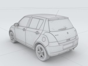 vehicles - mercedes-benz bmw volkswagen audi car 126 3D Model