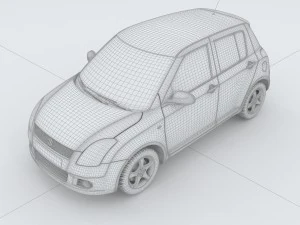 vehicles - mercedes-benz bmw volkswagen audi car 126 3D Model