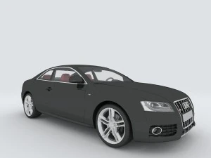 araçlar - mercedes-benz bmw volkswagen audi araba 143 3D Model