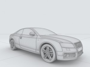 vehicles - mercedes-benz bmw volkswagen audi car 143 3D Model