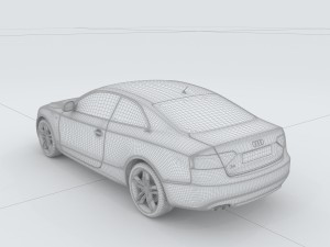 vehicles - mercedes-benz bmw volkswagen audi car 143 3D Model