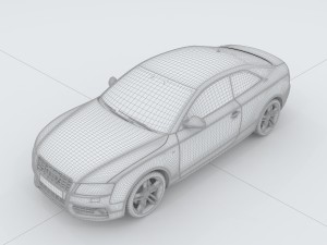 vehicles - mercedes-benz bmw volkswagen audi car 143 3D Model