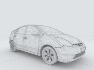 vehicles - mercedes-benz bmw volkswagen audi car 167 3D Model