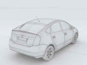 vehicles - mercedes-benz bmw volkswagen audi car 167 3D Model