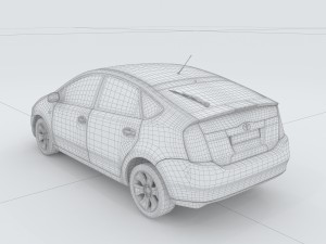 vehicles - mercedes-benz bmw volkswagen audi car 167 3D Model