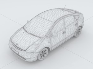 vehicles - mercedes-benz bmw volkswagen audi car 167 3D Model