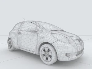 vehicles - mercedes-benz bmw volkswagen audi car 168 3D Model