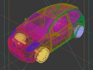 vehicles - mercedes-benz bmw volkswagen audi car 168 3D 模型