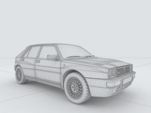 vehicles - mercedes-benz bmw volkswagen audi car 195 3D Model