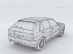vehicles - mercedes-benz bmw volkswagen audi car 195 3D Model