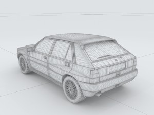 vehicles - mercedes-benz bmw volkswagen audi car 195 3D Model
