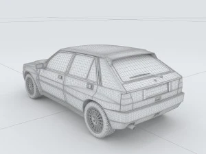 vehicles - mercedes-benz bmw volkswagen audi car 195 3D Model