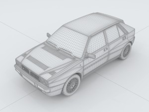 vehicles - mercedes-benz bmw volkswagen audi car 195 3D Model