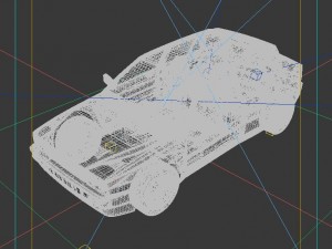 vehicles - mercedes-benz bmw volkswagen audi car 195 3D Model