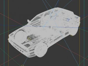 vehicles - mercedes-benz bmw volkswagen audi car 195 3D Model