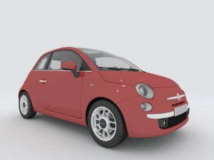 차량 - 메르세데스-벤츠 BMW 폭스바겐 아우디 자동차 198 3D 모델