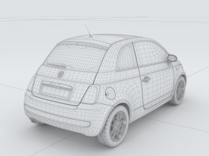 vehicles - mercedes-benz bmw volkswagen audi car 198 Model 3D
