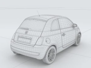 vehicles - mercedes-benz bmw volkswagen audi car 198 3D Model