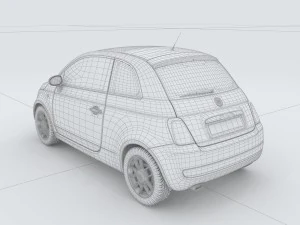 vehicles - mercedes-benz bmw volkswagen audi car 198 3D Model