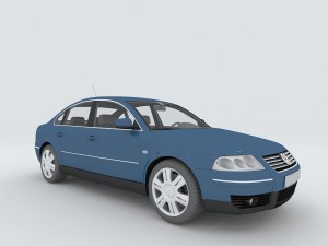 vehicles - mercedes-benz bmw volkswagen audi car 199 Modelo 3D