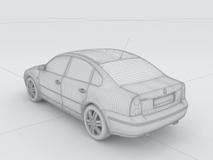 vehicles - mercedes-benz bmw volkswagen audi car 199 Modèle 3D