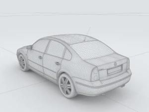 vehicles - mercedes-benz bmw volkswagen audi car 199 3D Model