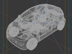vehicles - mercedes-benz bmw volkswagen audi car 200 3D 모델