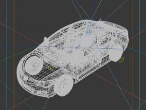 vehicles - mercedes-benz bmw volkswagen audi car 201 3D Model