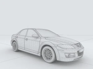 vehicles - mercedes-benz bmw volkswagen audi car 202 3D Model