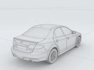 vehicles - mercedes-benz bmw volkswagen audi car 202 3D Model