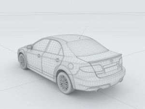 vehicles - mercedes-benz bmw volkswagen audi car 202 3D मॉडल
