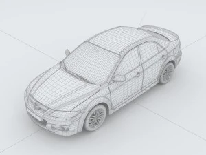 vehicles - mercedes-benz bmw volkswagen audi car 202 3D Model