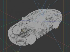 vehicles - mercedes-benz bmw volkswagen audi car 202 3D Model