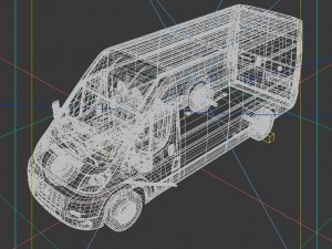 vehicles - mercedes-benz bmw volkswagen audi car 224 3D 모델