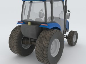vehicles - tractor 06 3D मॉडल