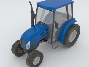 vehicles - tractor 06 3D मॉडल