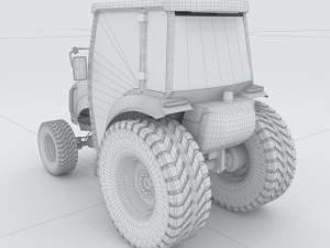 vehicles - tractor 06 3D मॉडल