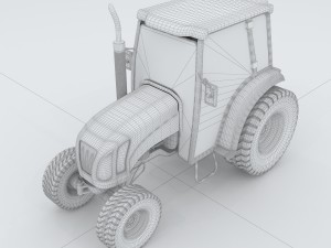 vehicles - tractor 06 3D मॉडल