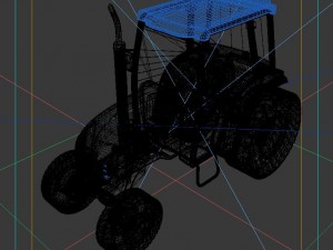 vehicles - tractor 06 3D मॉडल