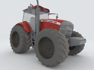 vehicles - tractor 07 3D मॉडल