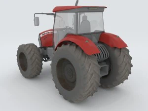 vehicles - tractor 07 3D Model