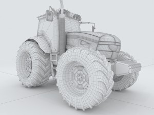vehicles - tractor 07 Model 3D