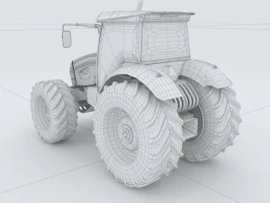 vehicles - tractor 07 3D Model