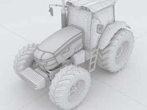 vehicles - tractor 07 Model 3D