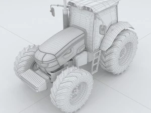vehicles - tractor 07 3D Model