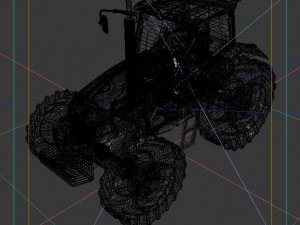 vehicles - tractor 07 Model 3D