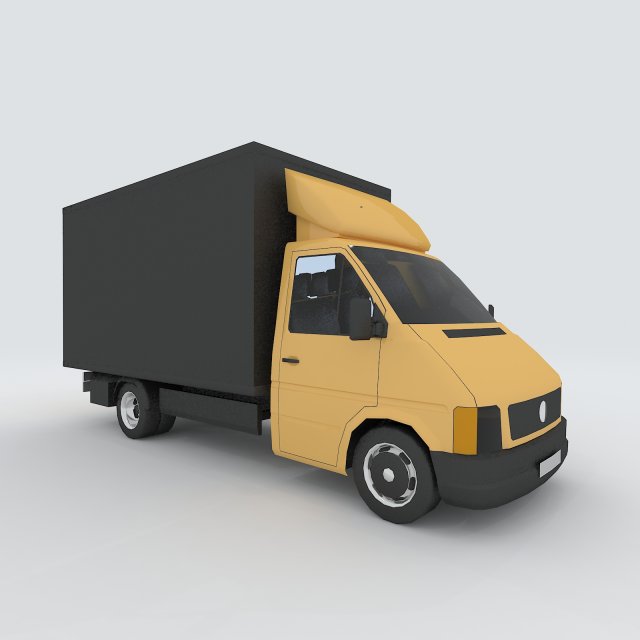 vehicles - trucks 14 3D Model .c4d .max .obj .3ds .fbx .stl .blend 